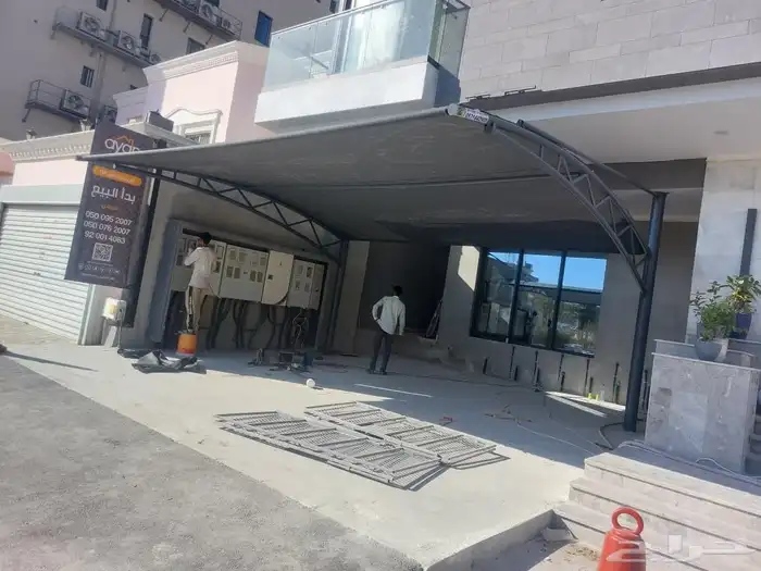 مظلات وسوتر جده تغيير قماش مظلات سيارات جده تركيب مظلات جديد 4