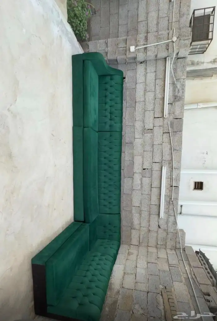 كنب 4 قطع حرف L مستعمل للبيع 0