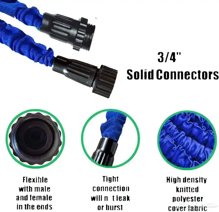 خرطوم مياه قابل للتمدد 30 متر   يتمدد تلقائيا  حتى 30 م 1