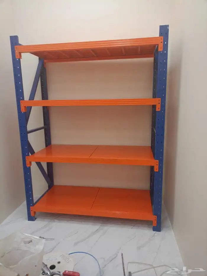 رفوف تخزين منازل مستودعات بجميع الألوان وباقل الأسعار 1