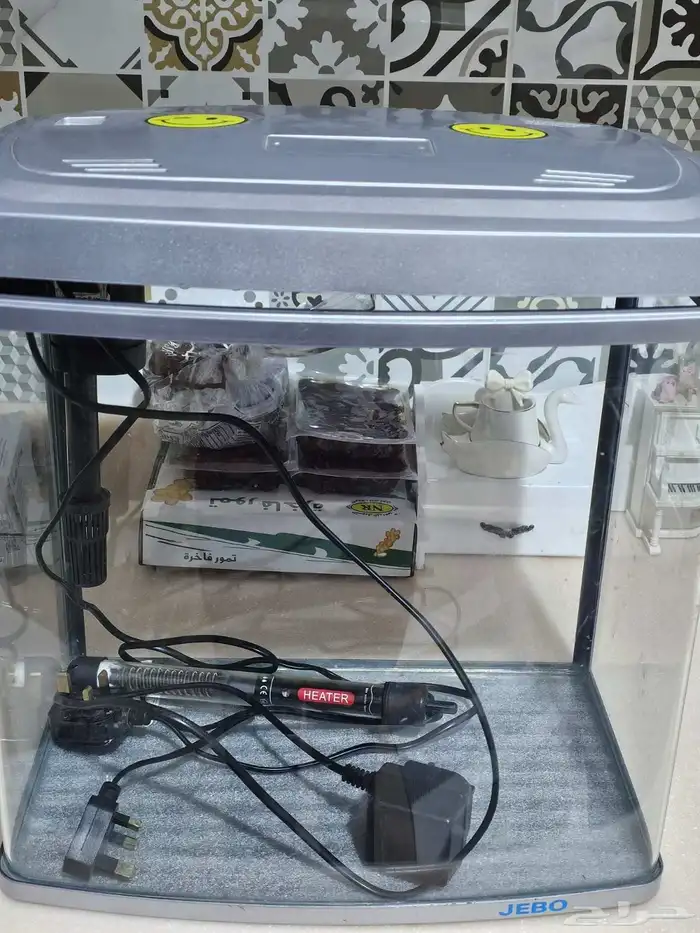 حوض سمك مع سخان 0