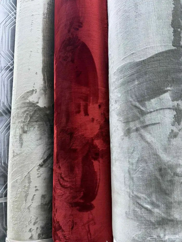 جميع انواع المفروشات الأرضي فنيل بلاستيك مشمع وحرير صيني وفر 16