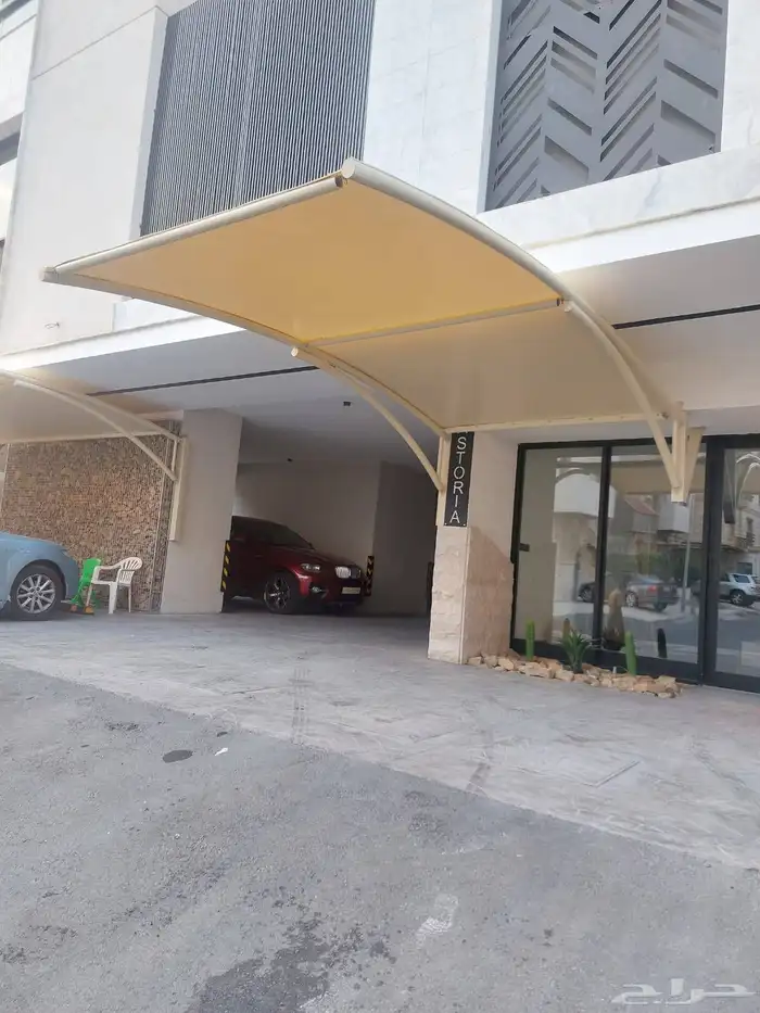 مظلات وسوتر جده ازاله مظلات عشان البلديه جده وتغيير قماش 8