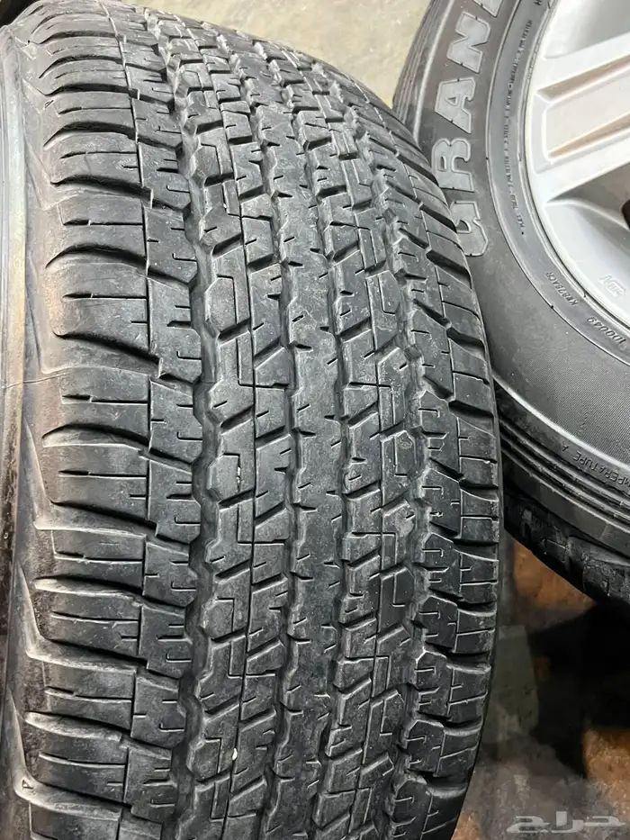 جنوط جيب لاند كروزر 2015 اصلي وكاله  مع كفرات دنلوب 285.60.1 15