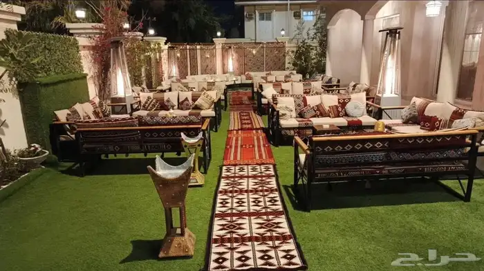 تاجير جلسات شعبي دفايات 3