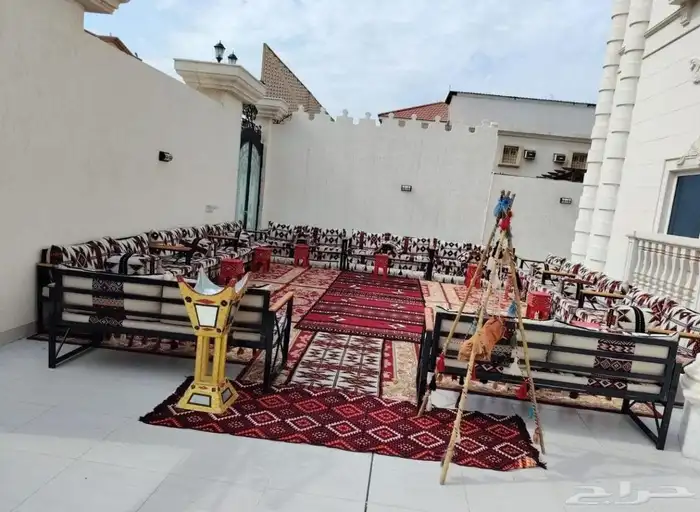 تاجير جلسات شعبي دفايات 0