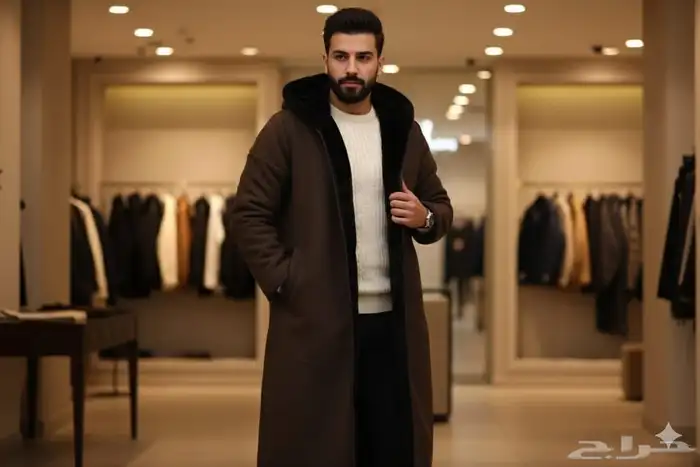 فروات رجاليه جوخ دبل فيس ممتازه وخامه مناسبه لشتا يوجد شحن 9