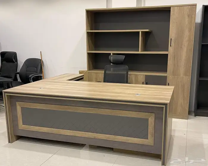 مودرن أحدث تنفيذي مكاتب اثاث فخمة كامل طقم حجم كبير مقاس 51
