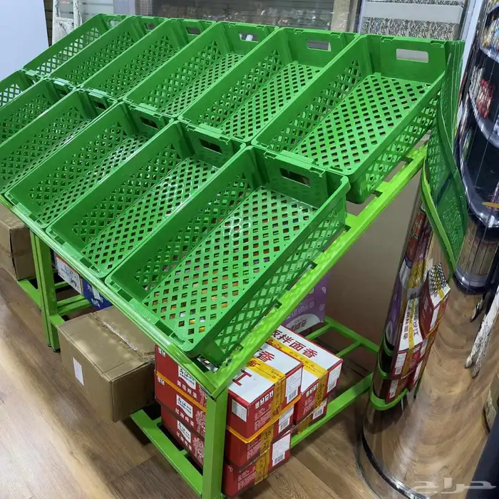 رفوف تخزين مستودعات 1