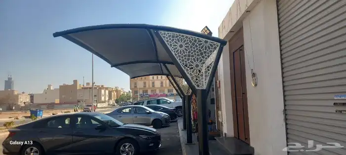 مظلات وسوتر جده ازاله مظلات عشان البلديه جده وتغيير قماش 3