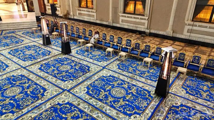 فرش وزل ملكي وكراسي ملكي جديد ومستخدم للايجار 14