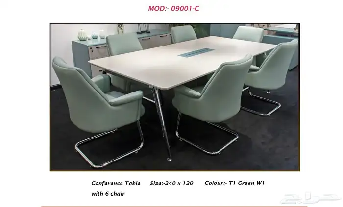 مودرن أحدث تنفيذي مكاتب اثاث فخمة كامل طقم حجم كبير مقاس 76