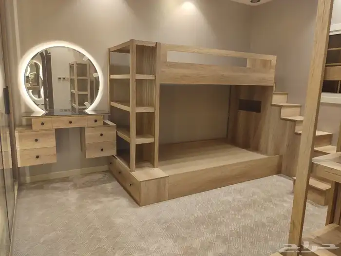 خزائن ومطابخ وغرف نوم خشب 47