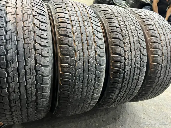 جنوط جيب لاند كروزر 2015 اصلي وكاله  مع كفرات دنلوب 285.60.1 7