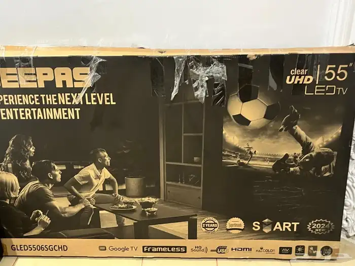 تلفزيون جيباس 55 بوصة 0