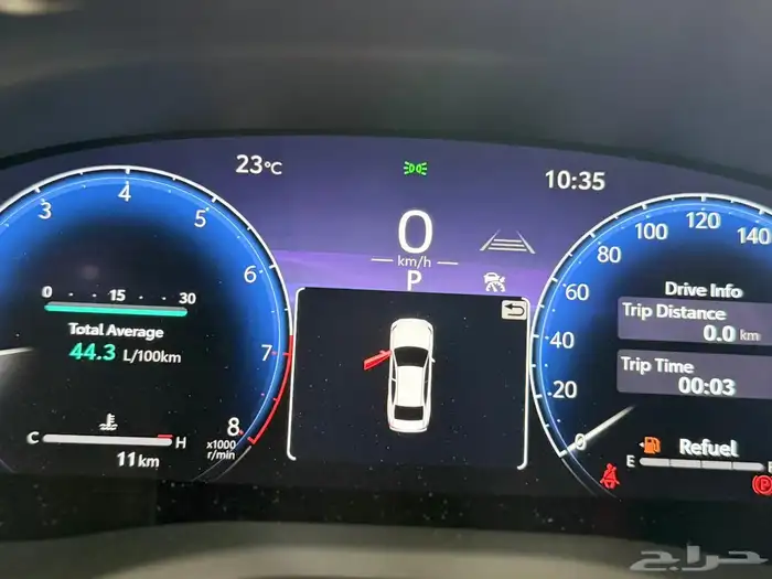 كامري 2025 جراندي سعودي بنزين الون اسود 9