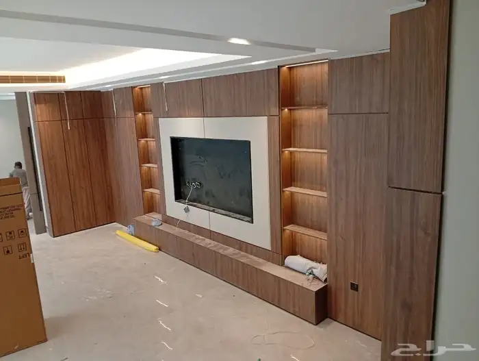 خزائن ومطابخ وغرف نوم خشب 44