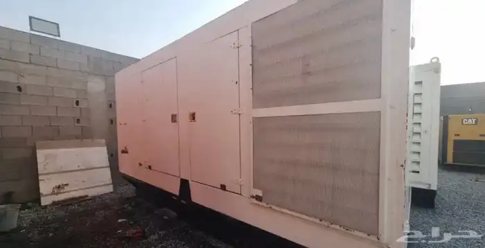 مولد كهرباء كتربلر C15 كاتم صوت 8