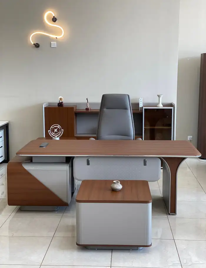 مودرن أحدث تنفيذي مكاتب اثاث فخمة كامل طقم حجم كبير مقاس 28