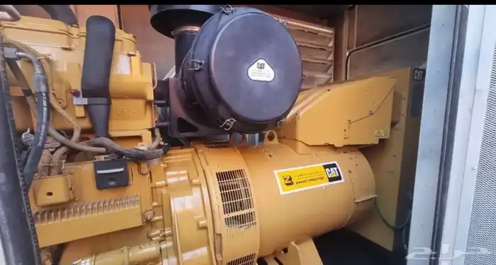 مولد كهرباء كتربلر C15 كاتم صوت 5