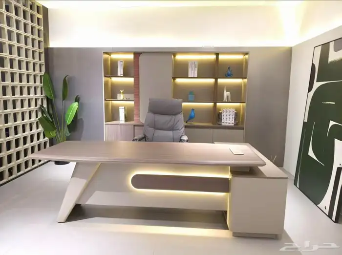 مودرن أحدث تنفيذي مكاتب اثاث فخمة كامل طقم حجم كبير مقاس 16