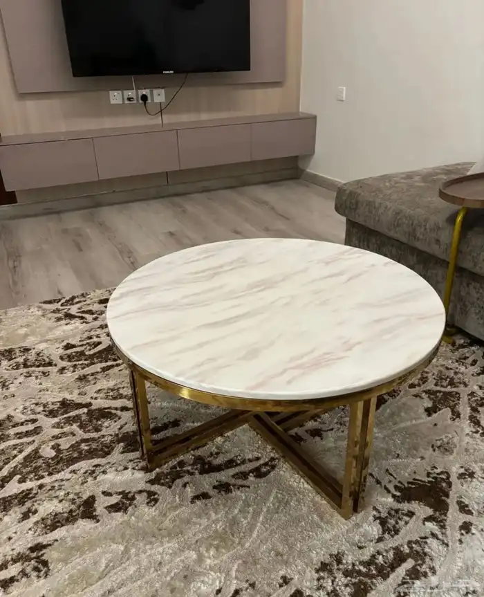 طاولة صالة او مجلس رخام 1