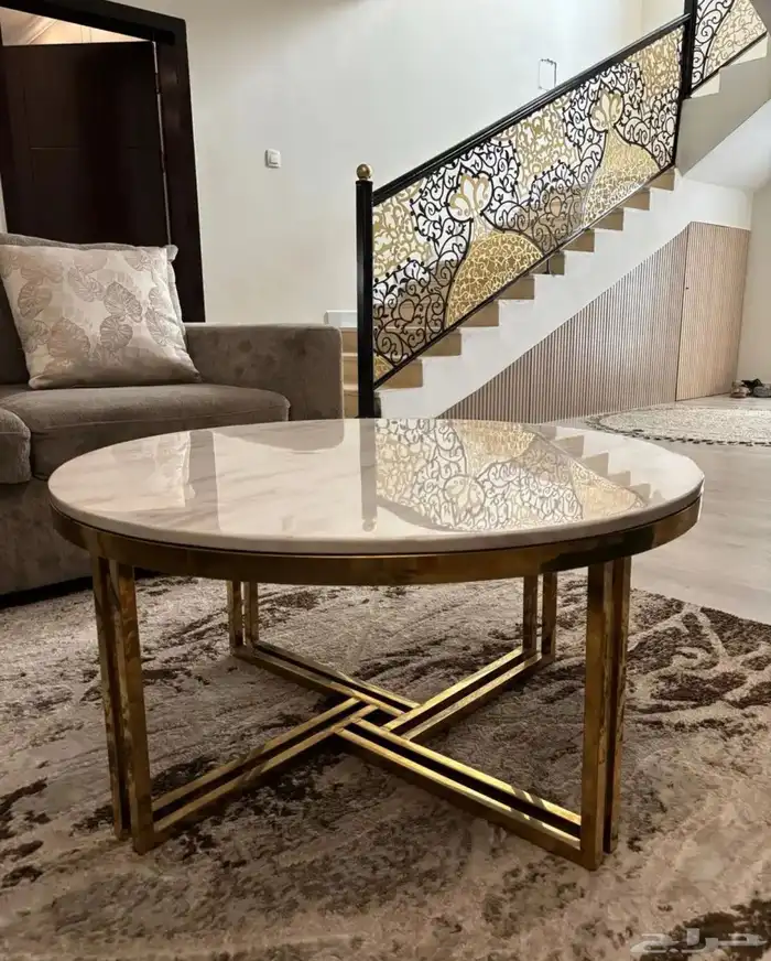 طاولة صالة او مجلس رخام 3