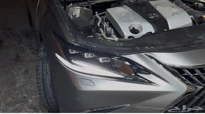 اصلاح صفار ليد النهاري والسكن لكزس Es350 2