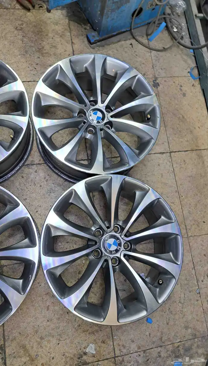 جنوط بي ام دبليو 2015 مقاس18 اصليه وكاله 2