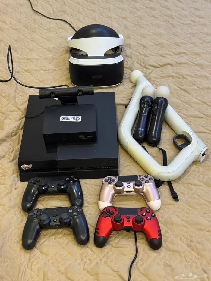 سوني 4 مع VR وملحقات أخرى 0
