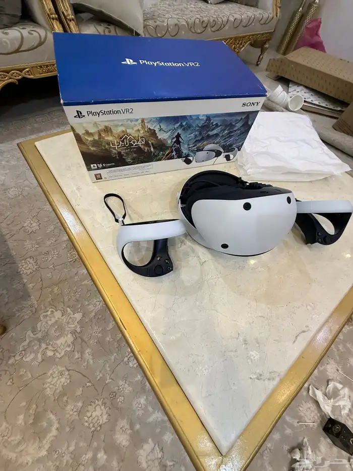 للبيع جهاز PS VR2مع لعبه Horizonشبه جديد استعمال خفيف جدا 1