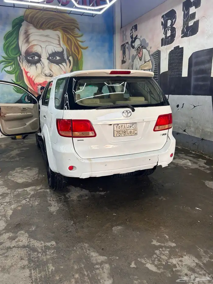 سياره فورتشنر موديل 2006 قير عادي دبل ما تحتاج مصاريف 2