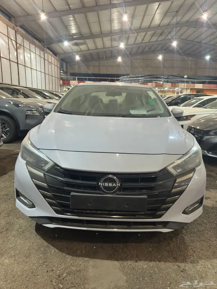 نيسان صني الشكل الجديد SL فل كامل 2024 ابيض فضي رصاصي فاتح 5