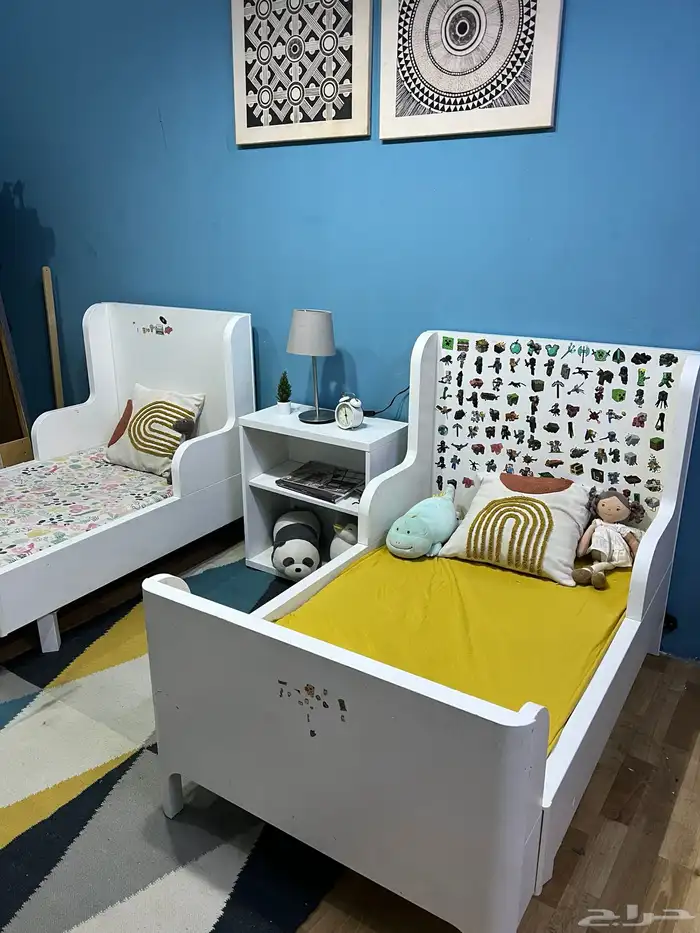 سريرين أطفال من آيكيا   قابلين للتمديد 5