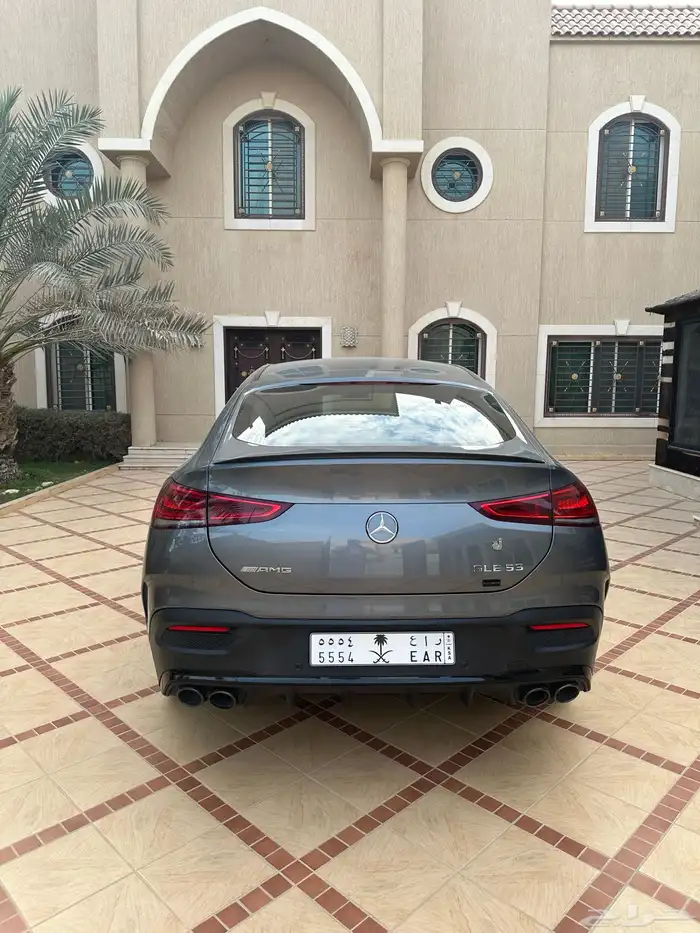 مرسيدس GLE53 2022 نظيف لوحة مميزة 5