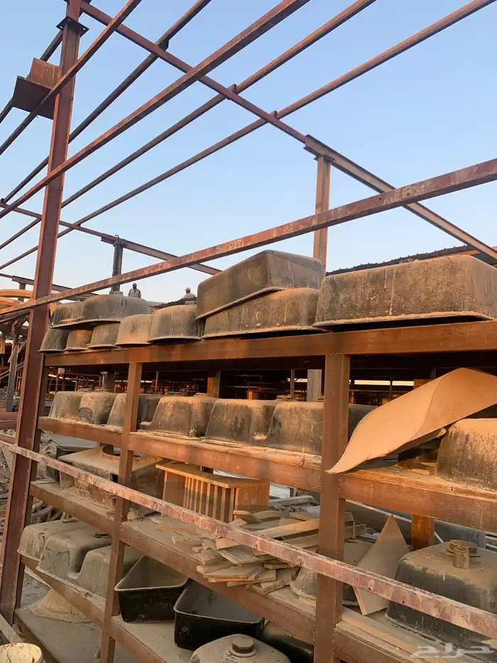 هزاز و قوالب صب رخام صناعي 4