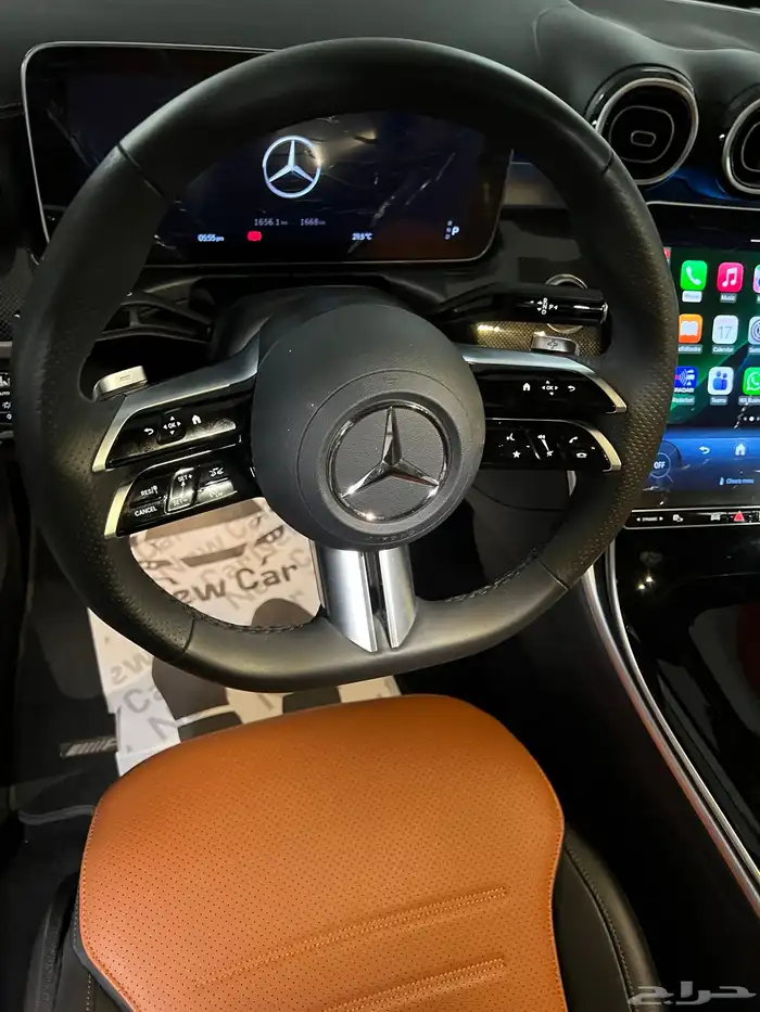 مرسيدس C 200 كت AMG جديده 1600 كيلو فقط 10