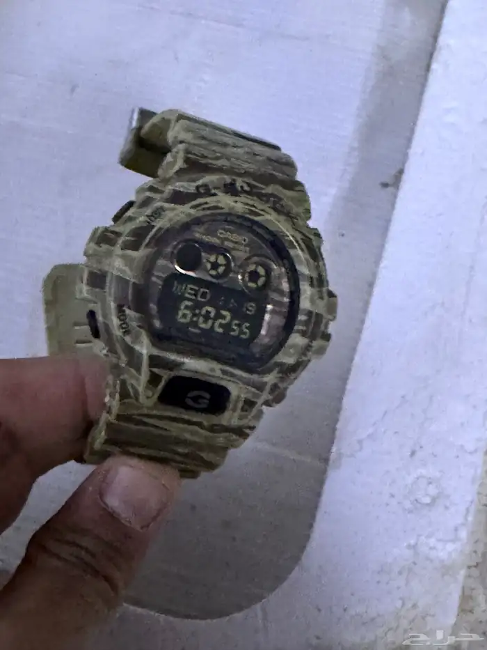 ساعة كاسيو اصلية ضد الماء وفيها مميزات كثير لون مميز ونادر 4