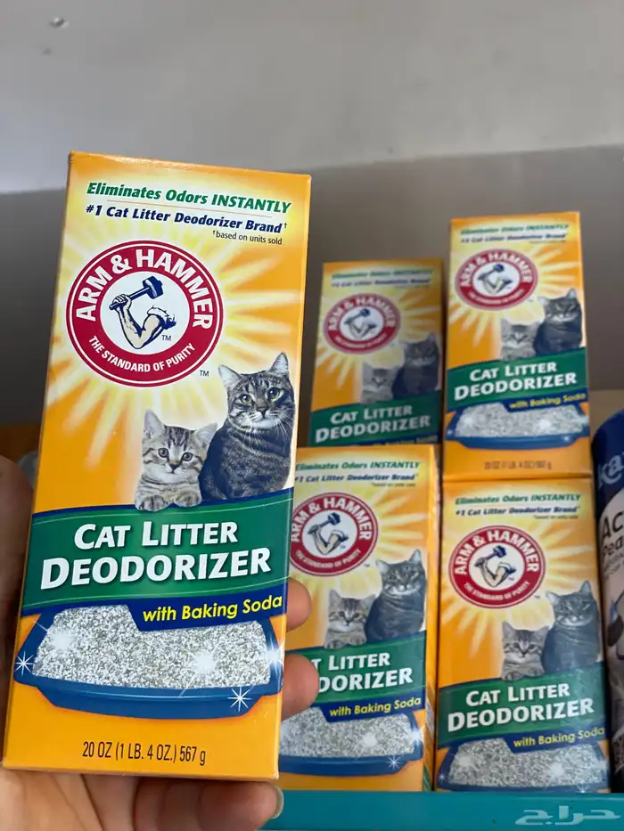 بيكنج صودا معطر تراب القطط بسعر الجمله 0