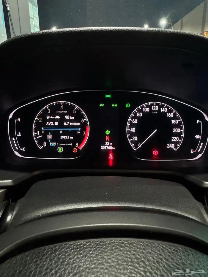 هوندا اكورد 2018 EX-L للبدل بلكزس 7