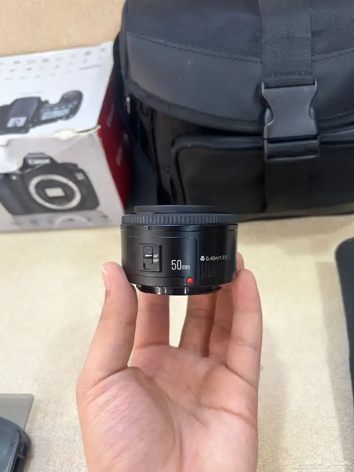 كاميرا كانون 60D مع عدسات 2 4