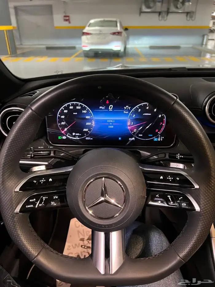 مرسيدس C 200 كت AMG جديده 1600 كيلو فقط 12