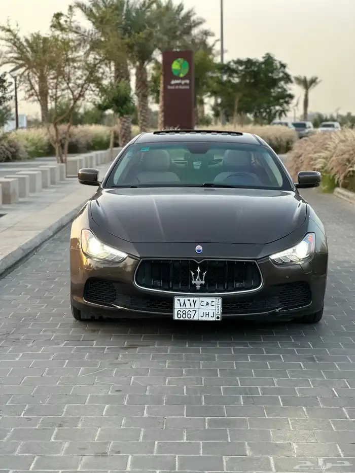 للبيع مزراتي جيبلي موديل 2014 تحتاج توظيب 2