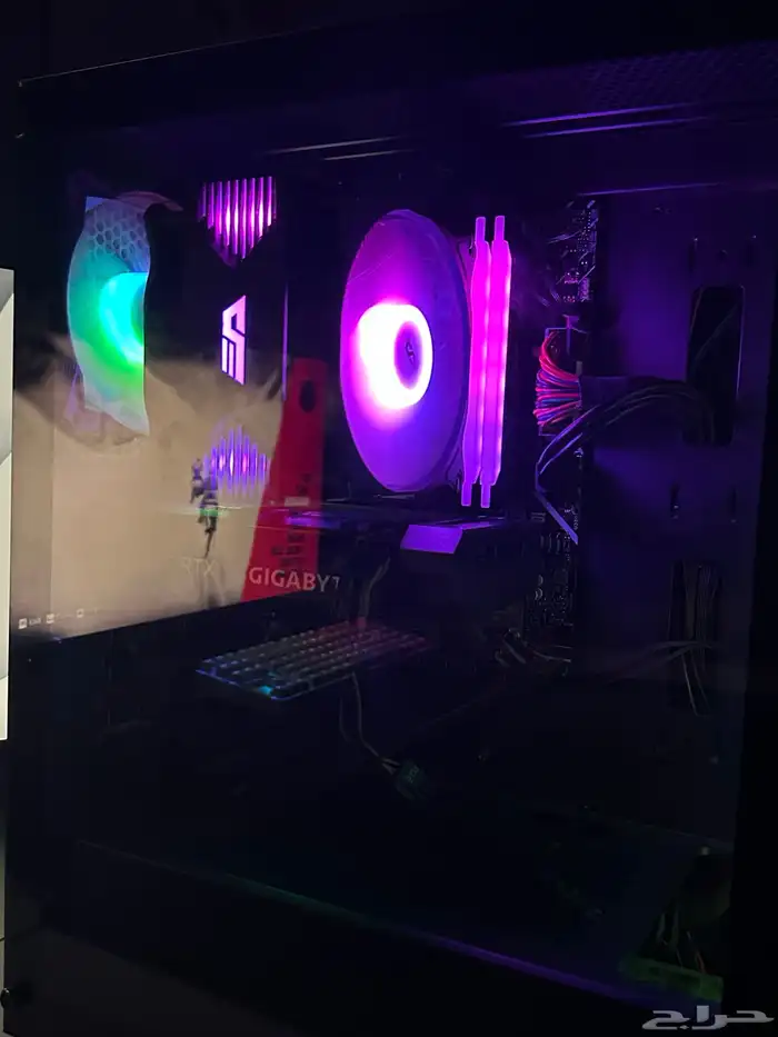 بيسي بي سي pc للبيع RTX 3060 12gb 9
