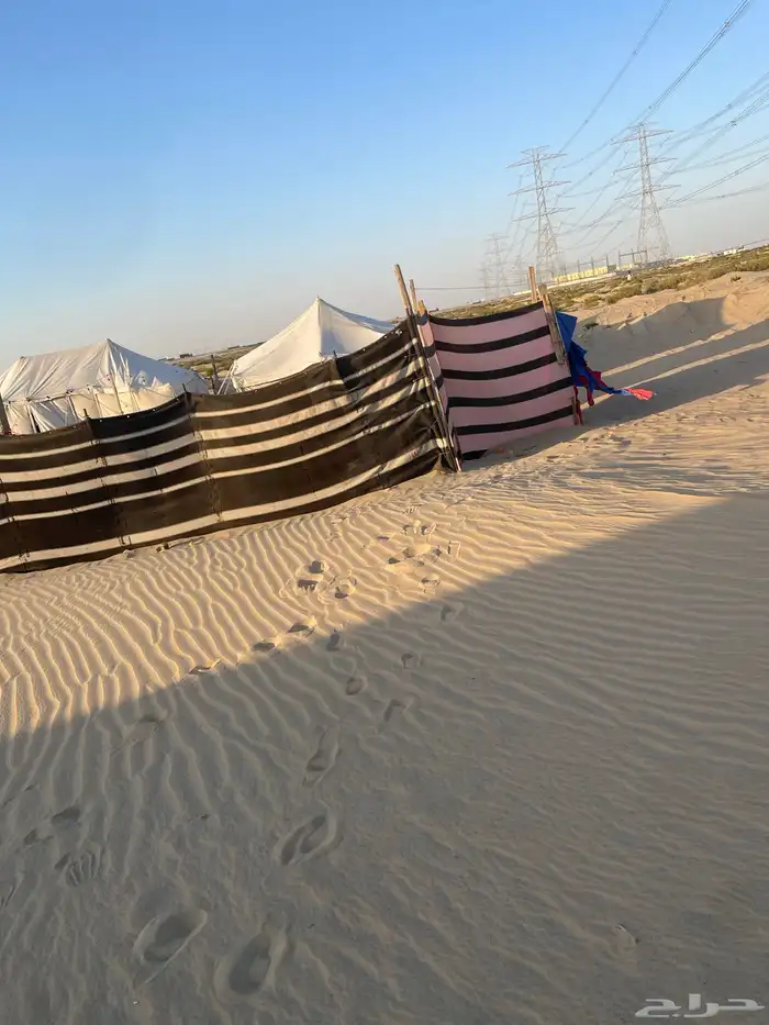 للبيع اغراض مخيم مع الموقع 2