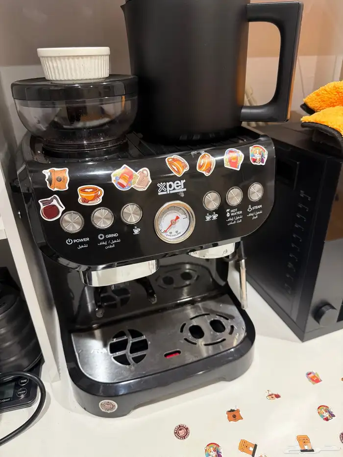 صانعة الاسبريسو اكسبير   مطحنه 4