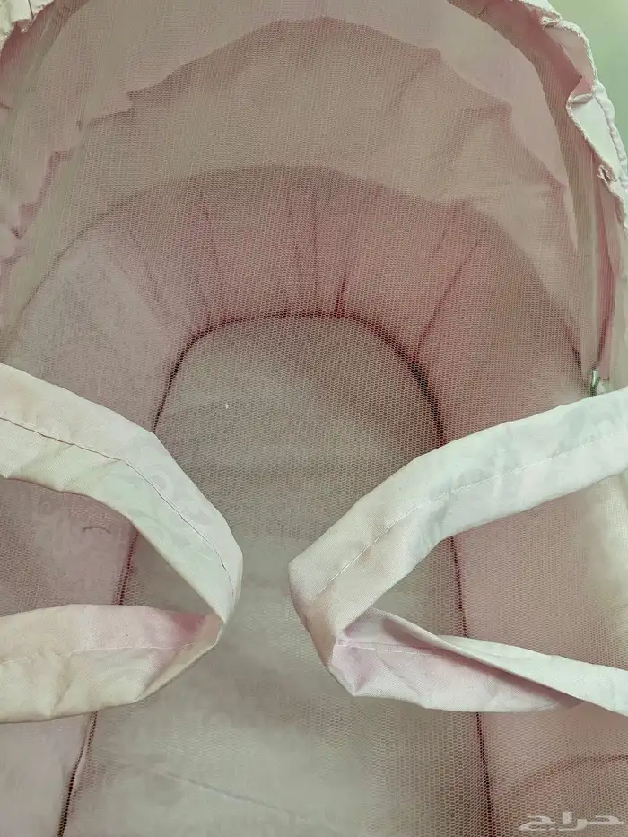 سرير مواليد وردي غير مستعمل 1