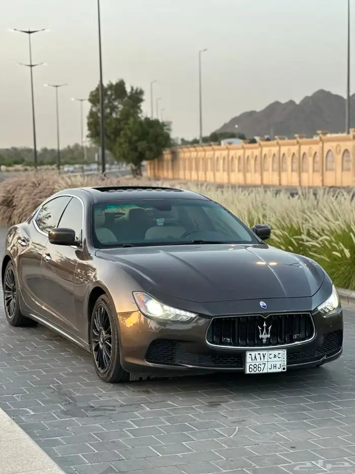 للبيع مزراتي جيبلي موديل 2014 تحتاج توظيب 5