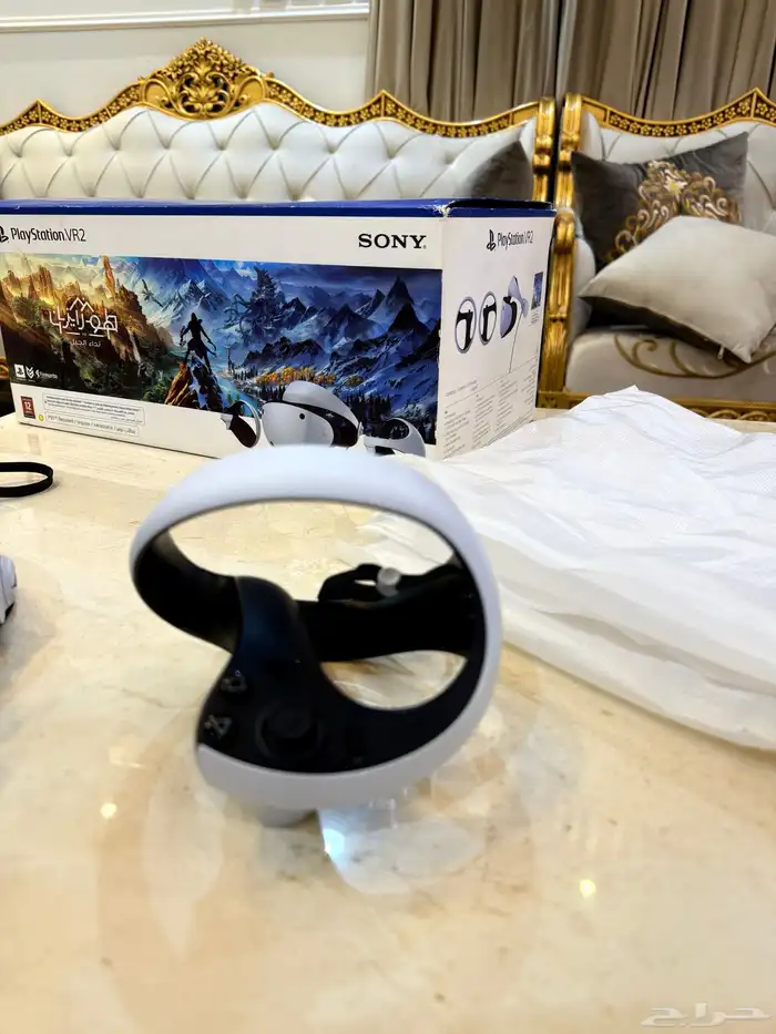 للبيع جهاز PS VR2مع لعبه Horizonشبه جديد استعمال خفيف جدا 3