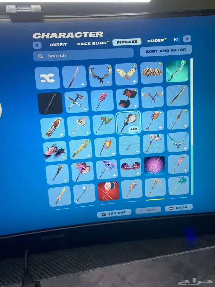 حساب فورت للبيع 2